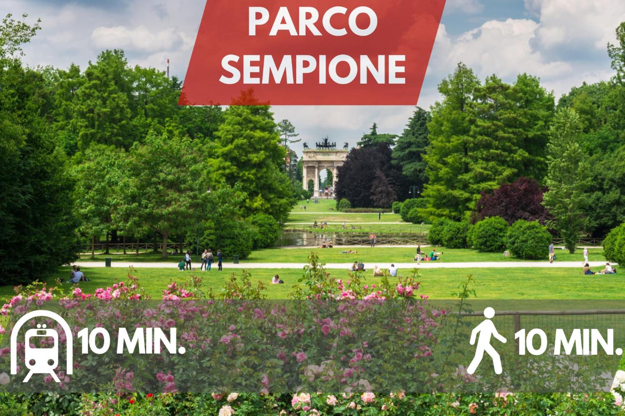 Modern 3-room Flat - Near Metro & Park Appartamento *